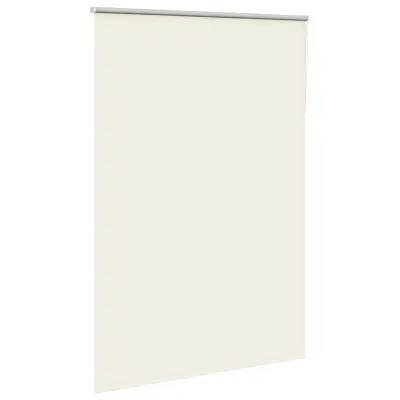 vidaXL Zatemnitvena rolo senčila umazano bela 150x210 cm, širina blaga 146,6 cm, poliester
