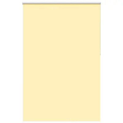 vidaXL Rolo zavesa zatemnitvena rumena 145x230 cm širina blaga 141,6 cm poliester