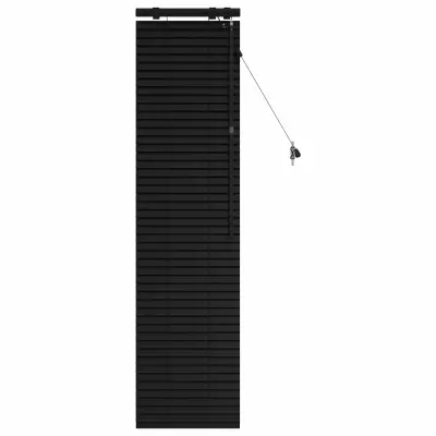 vidaXL Venecijanska žaluzija Črna 40 x 160 cm 35 mm