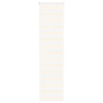 vidaXL Zebra zavesa marmor bež 55x230 cm širina blaga 50,9 cm poliester