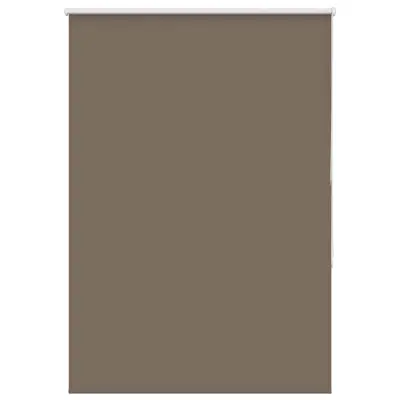 vidaXL Rolo zatemnitvena senčila kavne barve 110x175 cm, širina blaga 105,7 cm, poliester