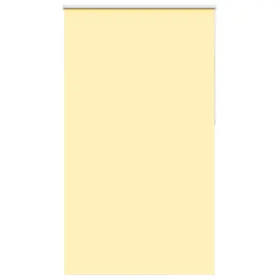vidaXL Rolo zavesa zatemnitvena rumena 140x210 cm širina blaga 136,6 cm poliester