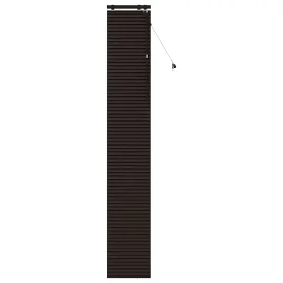 vidaXL Venecijanska žaluzija Temno rjava 50 x 250 cm 35 mm