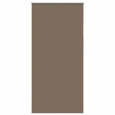 vidaXL Zatemnitvena rolo senčila kavne barve 95x210 cm, širina blaga 90,7 cm, poliester