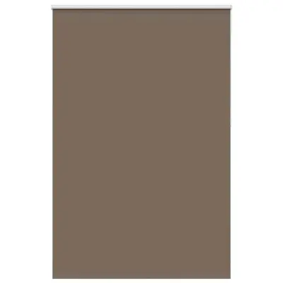 vidaXL Zatemnitvena rolo senčila kavne barve 150x230 cm, širina blaga 146,6 cm, poliester