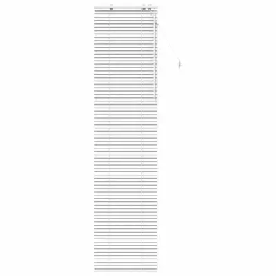 vidaXL Venecijanska žaluzija Bela 60 x 250 cm 35 mm