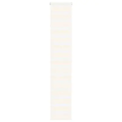 vidaXL Zebra zavesa marmor bež 45x200 cm širina blaga 40,9 cm poliester