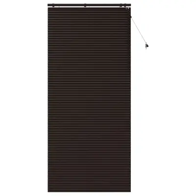 vidaXL Venecijanska žaluzija Temno rjava 115 x 250 cm 35 mm
