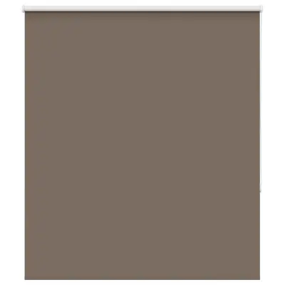 vidaXL Zatemnitvena rolo senčila kavne barve 135x175 cm, širina blaga 131,6 cm, poliester