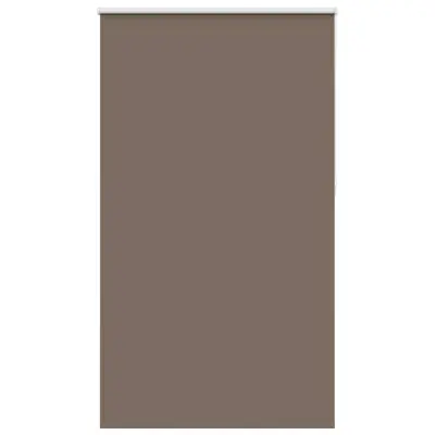 vidaXL Rolo zatemnitvena senčila kavne barve 135x230 cm, širina blaga 131,6 cm, poliester