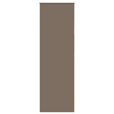 vidaXL Zatemnitvena rolo senčila kavne barve 75x230 cm, širina blaga 70,7 cm, poliester