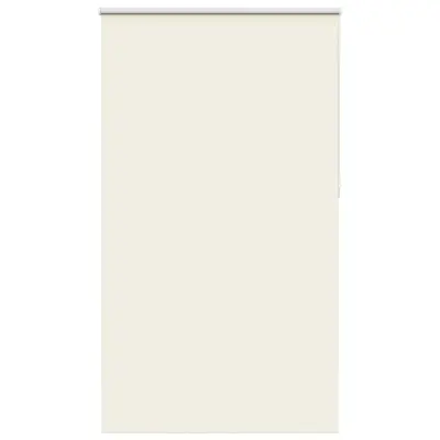 vidaXL Zatemnitvena rolo senčila umazano bela 130x230 cm, širina blaga 126,6 cm, poliester