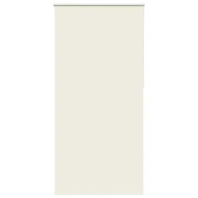 vidaXL Zatemnitvena rolo senčila umazano bela 105x230 cm, širina blaga 100,7 cm, poliester