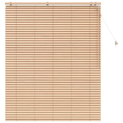 vidaXL Venecijanska žaluzija Videti kot hrast 140 x 160 cm 35 mm