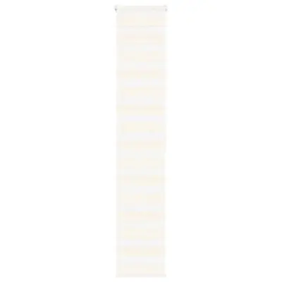 vidaXL Zebra zavesa marmor bež 50x200 cm širina blaga 45,9 cm poliester