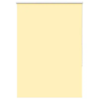 vidaXL Rolo zavesa zatemnitvena rumena 100x175 cm širina blaga 95,7 cm poliester