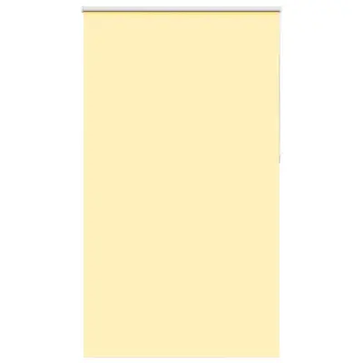 vidaXL Rolo zavesa zatemnitvena rumena 125x210 cm širina blaga 121,6 cm poliester