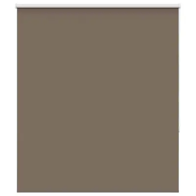 vidaXL Rolo zatemnitvena senčila kavne barve 125x175 cm, širina blaga 121,6 cm, poliester