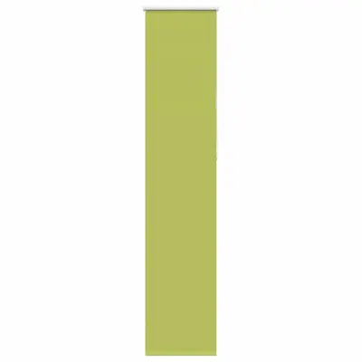 vidaXL Rolo zatemnitvena zavesa z listi zelene barve 50x210 cm, širina blaga 45,7 cm, poliester