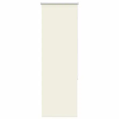 vidaXL Zatemnitvena rolo senčila umazano bela 55x175 cm, širina blaga 50,7 cm, poliester