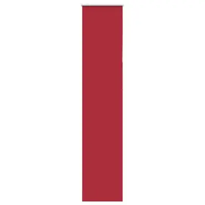 vidaXL Rolo zavesa zatemnitvena rdeča 40x210 cm širina blaga 35,7 cm poliester