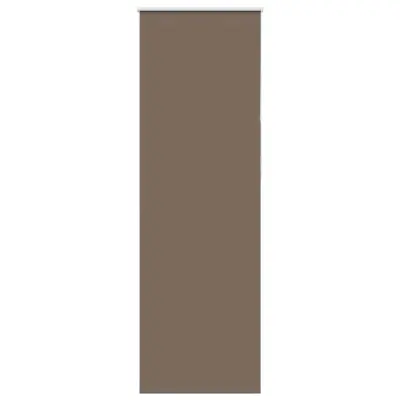vidaXL Zatemnitvena rolo senčila kavne barve 65x210 cm, širina blaga 60,7 cm, poliester