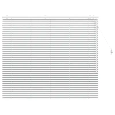 vidaXL Venecijanska žaluzija Bela 145 x 130 cm 35 mm