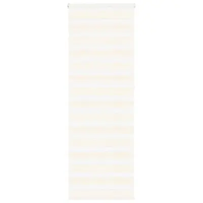 vidaXL Zebra zavesa marmor bež 80x230 cm širina blaga 75,9 cm poliester