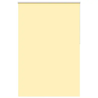 vidaXL Rolo zavesa zatemnitvena rumena 145x210 cm širina blaga 141,6 cm poliester