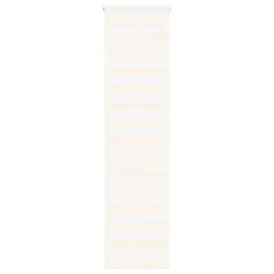 vidaXL Zebra zavesa marmor bež 60x200 cm širina blaga 55,9 cm poliester
