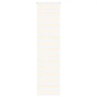 vidaXL Zebra zavesa marmor bež 65x230 cm širina blaga 60,9 cm poliester