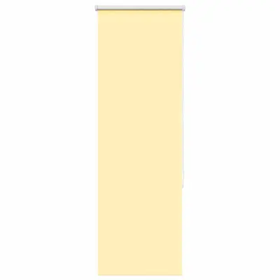 vidaXL Rolo zavesa zatemnitvena rumena 55x150 cm širina blaga 50,7 cm poliester