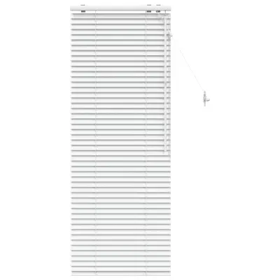 vidaXL Venecijanska žaluzija Bela 55 x 160 cm 35 mm