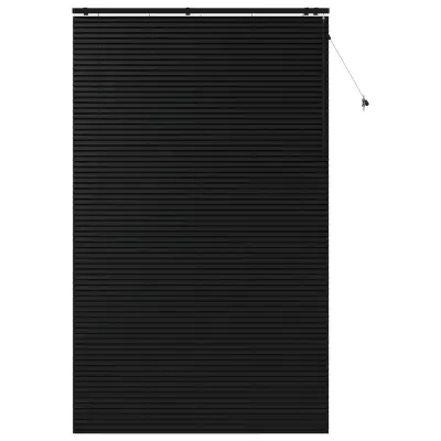 vidaXL Venecijanska žaluzija Črna 160 x 250 cm 35 mm