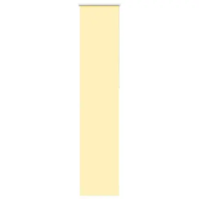 vidaXL Rolo zavesa zatemnitvena rumena 40x230 cm širina blaga 35,7 cm poliester