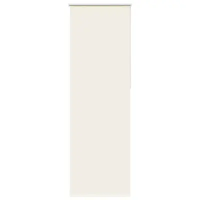 vidaXL Zatemnitvena rolo senčila umazano bela 65x210 cm, širina blaga 60,7 cm, poliester