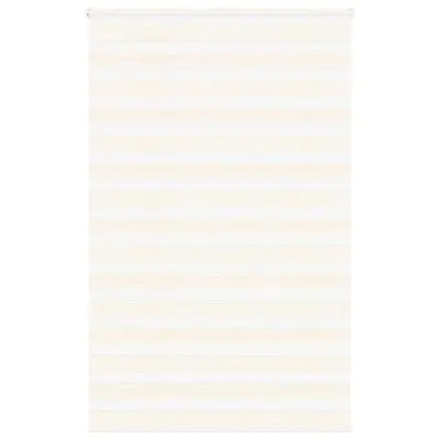 vidaXL Zebra zavesa marmor bež 140x230 cm širina blaga 135,9 cm poliester