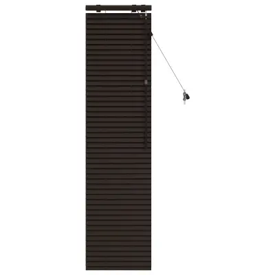 vidaXL Venecijanska žaluzija Temno rjava 50 x 160 cm 35 mm