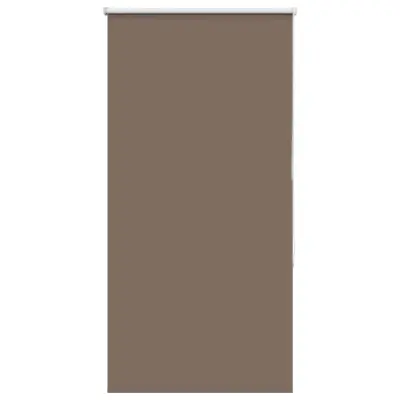 vidaXL Rolo zatemnitvena senčila kavne barve 75x175 cm, širina blaga 70,7 cm, poliester