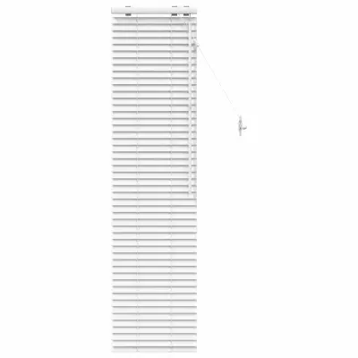vidaXL Venecijanska žaluzija Bela 50 x 160 cm 35 mm
