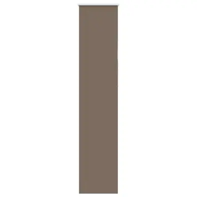 vidaXL Zatemnitvena rolo senčila kavne barve 55x230 cm, širina blaga 50,7 cm, poliester