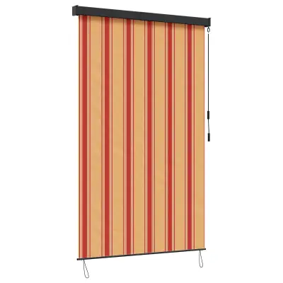 vidaXL Rolo večbarvno 80 x 250 cm Tkanina in aluminij