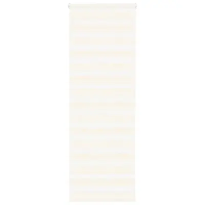 vidaXL Zebra zavesa marmor bež 75x230 cm širina blaga 70,9 cm poliester