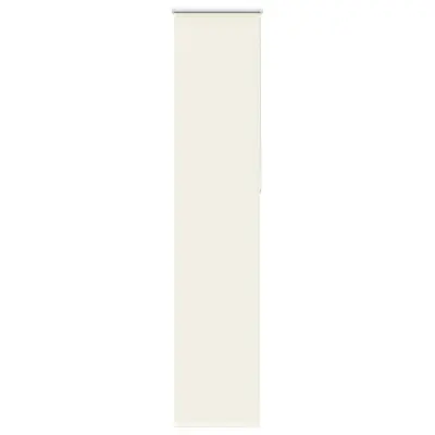 vidaXL Zatemnitvena rolo senčila umazano bela 50x230 cm, širina blaga 45,7 cm, poliester