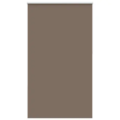 vidaXL Rolo zatemnitvena senčila kavne barve 140x210 cm, širina blaga 136,6 cm, poliester