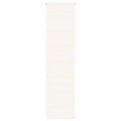 vidaXL Zebra zavesa marmor bež 55x200 cm širina blaga 50,9 cm poliester