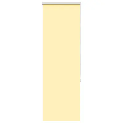 vidaXL Rolo zavesa zatemnitvena rumena 40x175 cm širina blaga 35,7 cm poliester