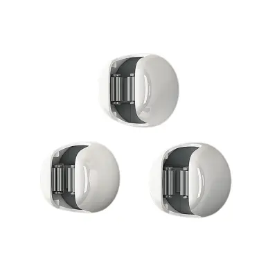 Držalo za mop brez sledi in vrtanja, 3 kosi – PVC + silikon, večbarvno, nosilnost 30 jin grey+white