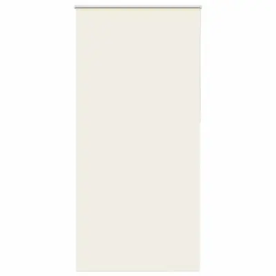 vidaXL Zatemnitvena rolo senčila umazano bela 95x230 cm, širina blaga 90,7 cm, poliester