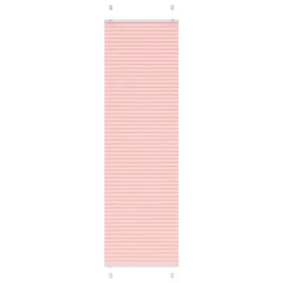 vidaXL Plisirana zavesa roza 55x200 cm širina blaga 54,4 cm poliester